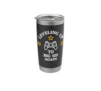 Nivelando hasta la hermana mayor otra vez - Promocionado a Big Sister Gamer Vaso térmico de acero inoxidable de doble pared