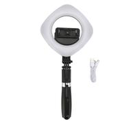 Niveles de brillo Luz LED con modos de iluminación de color Diseño plegable Adecuado para disparos de 360 grados Gran área de irradiación Soporte