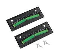 Niveles de burbujas compactos para campistas, sistema de nivelación para medición horizontal precisa, herramienta portátil de niveles de remolque