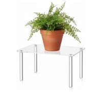 Niveles de presentación - Organizador de 4 patas para ahorrar espacio | Expositor de mesa pedestal soporte para plantas - para decoración del hogar, joyas, macetas, perfume, habitación de