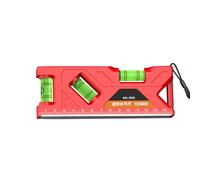 Niveles de torpedos de alta precisión con espíritu base para torpedos de medición de pendientes verticales horizontales