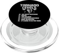 Niveles Divertidos De Tornados: Tormentas Persiguiendo PopSockets PopGrip para MagSafe
