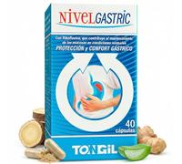 Tongil Nivelgastric – Antiácidos para estómago con Gutgard, Regaliz y Jengibre – 40 cápsulas – Vegano