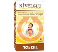 Nivelglu 60 Cápsulas | Cromo Picolinato con Peptidos Marinos Nutripeptin, Canela, Morera, Banaba, Canela | Control de Glucosa - Azúcar en Sangre | TONGIL 100% Natural