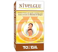 Nivelglu 60 Cápsulas | Cromo Picolinato con Peptidos Marinos Nutripeptin, Canela, Morera, Banaba, Canela | Control de Glucosa - Azúcar en Sangre | TONGIL 100% Natural