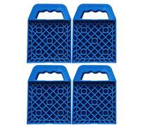 - Nivellierpads,4er Set Rutsch-Multiwinkel-Nivellierhilfe für Caravan - Anti-Einsink-Stützfuß-Pads - Autos SUVs Anhänger Camping Reisen e Parking, Wartung Picknick Roadtrips Caravans