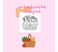 Nivi farm friends kids colouring book