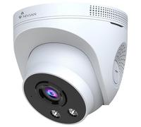 NIVIAN Cámara de Seguridad WiFi-6 2K para Interior - Montaje en Techo, Visión Nocturna Dual, Detección Inteligente con IA, Audio Bidireccional y Almacenamiento en la Nube. para Kit CCTV