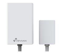 Nivian-Detector de inundación y Fugas de Agua de Alta sensibilidad Compatible con Sistemas de Alarma Nivian-Apto para Interior