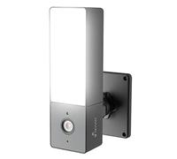 NIVIAN-Foco para jardín con cámara vigilancia integrada-WiFi 2,4Ghz-2K-Para Exterior-Potente Foco de 1000LM-Visión Nocturna 10m-Detección Humanos-Compatible con Alexa y Google Home-App Tuya