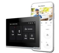 NIVIAN Monitor Adicional 7" para Videoportero Inteligente | Pantalla Táctil Full HD Interior | Compatible con NVS-VIDEOINTERCOM-2W | Conexión 2 Hilos | Monitor Porterillo WiFi App Tuya