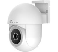 Nivian NVS-IPC-0S4-L-MINI Cámara de Seguridad Exterior PTZ WiFi IP SuperHD 2K 355º Visión Nocturna