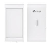 Nivian NVS-VIBRATION2 - Detector Inalámbrico de Vibración y Rotura de Cristal, Comunicación, Alcance 100 m, Instalación sin Cables, Compatible con Sistemas de Alarma Nivian