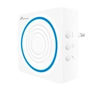 Nivian sirena inalámbrica compatible con sistema de alarma Nivian - Apta para interior - Alerta lumínica y sonora de 90dB- Incluye batería de respaldo-Fácil instalación sin necesidad de cables