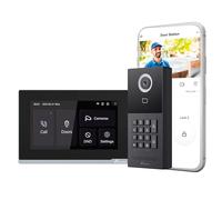 NIVIAN Videoportero Inteligente WiFi Full HD para Exterior con Monitor Táctil y Teclado de Acceso, Conexión de 2 Hilos, Control App Tuya, Grabaciones en MicroSD (Videoportero Inteligente con Teclado)