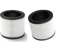 NIVMOWN 2 filtros de repuesto compatibles con purificador de aire Breville BAP007 y BAP009, compatible con Breville 360° 3 en 1 True H13 HEPA filtro purificador de aire | Elimina hasta un 99,97% de