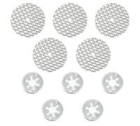 Nivofu Placa de Protección Contra Calor para Auto, Kit de Reparación Discos de Sujeción, Fijación de Clip para Calor, Compatible con N90335004 N90335006 N90796501 N90796502