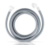 Nivofu Universal Manguera Entrada de Agua Fría, Tubo Alimentación Lavavajillas, Manguera Alimentacion Espesado, Manguera para Lavadora, Tubo de Carga para Lavadora, Lavavajillas, 300cm, Gris