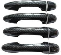 NIVQH Cubiertas Manijas Puertas Exteriores AutomóViles Para Toyota, Hilux, Revo, Rocco 2016-2022,Puerta Delantera Trasera Maneta Accesorio DecoracióN A Rayones,A/Carbon fiber pattern-Style 1