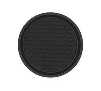 NIVQH Posavasos AutomóVil para Honda Civic Type R FK8 2017-2021, Silicona Antideslizantes Resistencia Accesorios Interior del Decorativos,A/Black