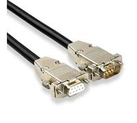 NIWPPKIMX Cable DB9 Cable serial de datos RS232 Cable COM con pines DB9 Macho a hembra Macho a macho Hembra a hembra con línea recta o cruzada(5M,M to F 2 3 Pin Cross)
