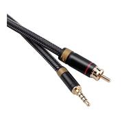 NIWPPKIMX Cable de audio coaxial digital Monster de 3,5 mm for televisores X7, X3K, X5K de segunda generación, M11 y M15 Haibei de 75 ohmios(Three-section,Customized)