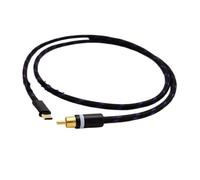 NIWPPKIMX Cable de audio coaxial tipo C for i5 N3 N5ii N52 N5IIS n8 n5mk2 N5 2.ª generación R3 R5 Reproductor portátil de 75 ohmios(50cm)