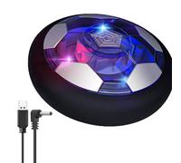 NIWWIN Balón Fútbol Flotant,Air Power Football - Imite el Partido de fútbol, Viene con luz LED, Juguete de fútbol Recargable.Regalos navideños de niños y niñas 3 4 5 6 7 8-12 años