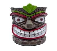 Nixiara Cabeza De La Flor - Extraño Flowerpot | Arte Resina Asunto De Arte De Contenedor Decoración Terraza Jardín Balcón Al Aire Libre Espacio Diseño Regalo Idea