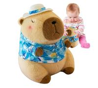 Nixiara Capybara Pillow - Animal Lindo Capybara, Capybara Suave Realista | Capybara Guinea Pig Soft Birthday Toys, Realista Dulce Tiempo De Juego Capybara, Juguete Animal de Peluche para Sofá para