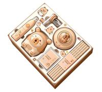 Nixiara Conjunto de papelería para niñas,Juego de artículos de oficina de sacapuntas | Borradores y lápices eléctricos para estudiantes de educación en el hogar Escuela primaria y secundaria