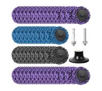 Nixiara Disco abrasivo para taladro, disco de limpieza grueso para madera, amoladora angular, accesorios de pulido para metal, madera, hormigón, procesamiento de superficies
