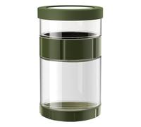 Nixiara Frascos de Pepinillos, Dispensador de Pepinillos, Contenedor Impermeable Separación Líquido Sólido Gran Apertura para Miel Yogur Conservas Cervecería Cocina Fermentación Ensalada