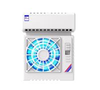 Nixiara Gabinete de refrigeración telefónica, ventilador de enfriamiento telefónico, enfriador de teléfono con 2 modos radiador ligero para teléfono móvil, ventilador de enfriamiento de hielo rápido