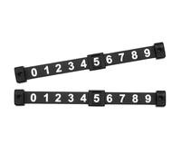 Nixiara - Juego de marcadores deslizantes de mesa, 2 rastreadores numéricos para golpear en el juego de fútbol, manual de teléfono móvil para mesa de juego, unidad de puntuación deportiva fácil de