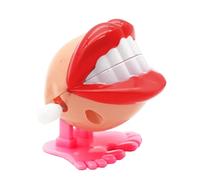 Nixiara Juguetes de chistes divertidos Dientes, Juguete de Dientes de Caminar - Juguete de Broma, Accesorios de Dientes, charla de Pie de Caminar Pies baratijas