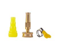 Nixiara Limpiador a presión, adaptaciones rápidas para manguera de limpieza a presión, 3/4 topes de conexión macho adaptador de lavado, accesorio de arandela de presión, boquilla de conexión de