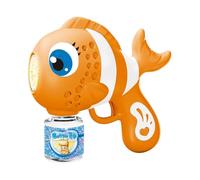Nixiara Máquina De Burbujas Al Aire Libre | Generador Automático De Burbujas Con Diseño Divertido De Pescado,Dispensador De Jabón Fluido Portátil - Juguete De Soplar para, Cumpleaños, Fiestas, Jardín