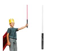 Nixiara Sable de luz RGB con sonido | Espadas duelos LED RGB, 7 colores intercambiables y sonido bláster - Espadas recargables y duraderas Regalos para niños y adultos