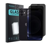 Nixinioo [2+2 Piezas] Proteccion de Pantalla para iPhone 12 Mini, Vidrio Templado Pantalla Completa Protección,[Anti Voyeur]，[Anti Espía]，Protección de la Privacidad Seguridad Proteccion de Pantalla