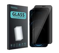 Nixinioo [2 Piezas] Proteccion de Pantalla para iPhone 12 Pro Max, Vidrio Templado Pantalla Completa Protección,[Anti Voyeur]，[Anti Espía]，Protección de la Privacidad Seguridad Proteccion de Pantalla