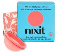 Nixit Disco menstrual, reutilizable, capacidad para 6 tampones, protección de 12 horas, capacidad de 70 ml