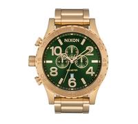 Nixon 51-30 Chrono A1389-1919-00 - Reloj de Pulsera para Hombre (51 mm, cronógrafo de Cuarzo, con Caja de Acero Inoxidable y Correa de Acero Inoxidable, Resistente al Agua, 30 Bares)