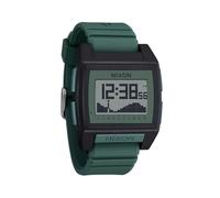 NIXON Base Tide Pro A1307 - Reloj digital para hombres y mujeres, resistente al agua, perfecto para surf, buceo, pesca, relojes deportivos acuáticos para hombres, esfera de reloj de 42 mm, correa de
