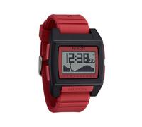 NIXON Base Tide Pro A1307 - Reloj digital para hombres y mujeres, resistente al agua, surf, buceo, pesca, relojes deportivos acuáticos para hombres, esfera de reloj de 42 mm, correa de poliuretano de