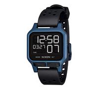 NIXON Heat A1320 - Reloj Deportivo Digital Ultrafino para Hombre (38mm Cara, 20mm Banda de PU/Caucho/Silicona)