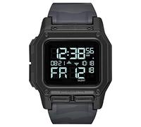 NIXON Regulus A1180 - Black Multicam - 100m Water Resistant Men's Digital Sport Watch (46mm Watch Face, 29mm-24mm PU/Rubber/Silicone Band)