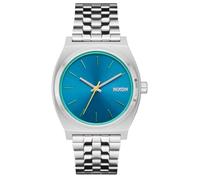 Nixon Reloj analógico para Hombre con Correa de Acero Inoxidable A045-5302-00, Plata