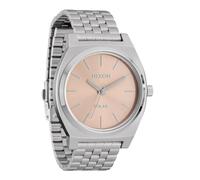 Nixon Reloj analógico para Hombre con Correa de Acero Inoxidable A1369-5332-00, Plata
