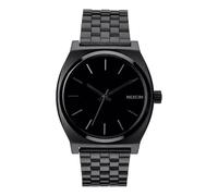 Nixon Reloj Analógico para Hombre de Cuarzo con Correa en Acero Inoxidable Time Teller A045001-00, Negro